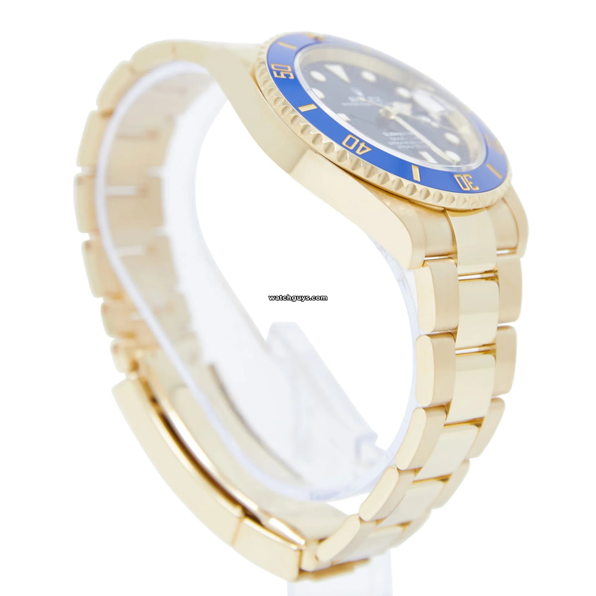 Rolex Submariner 126618LB Blue Dial 18K Yellow Gold Men's Luxury Dive Watch - Perfect for Diving, Business & Special Occasions