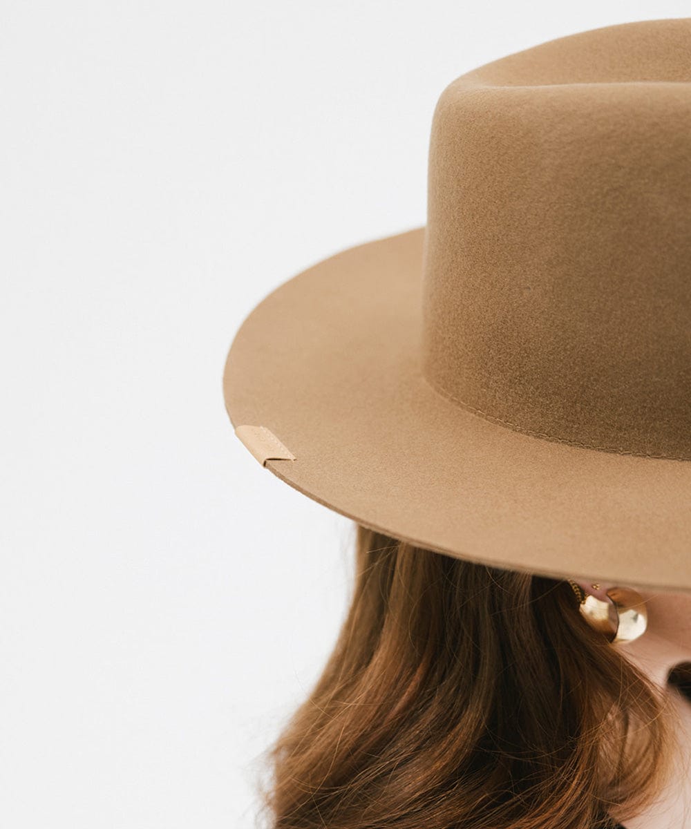 Stylish Ava Fedora Hat for Women - Classic Wide Brim Sun Hat for Outdoor, Beach, and Summer Fashion