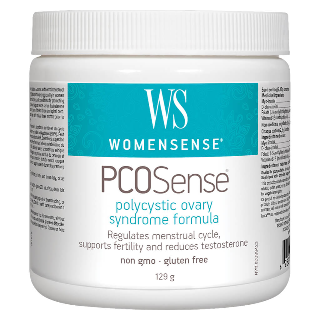 PCOSense - Natural Hormone Balance Supplement for Women with PCOS | Supports Ovarian Health & Menstrual Regularity | Ideal for PCOS Symptom Relief & Fertility Support