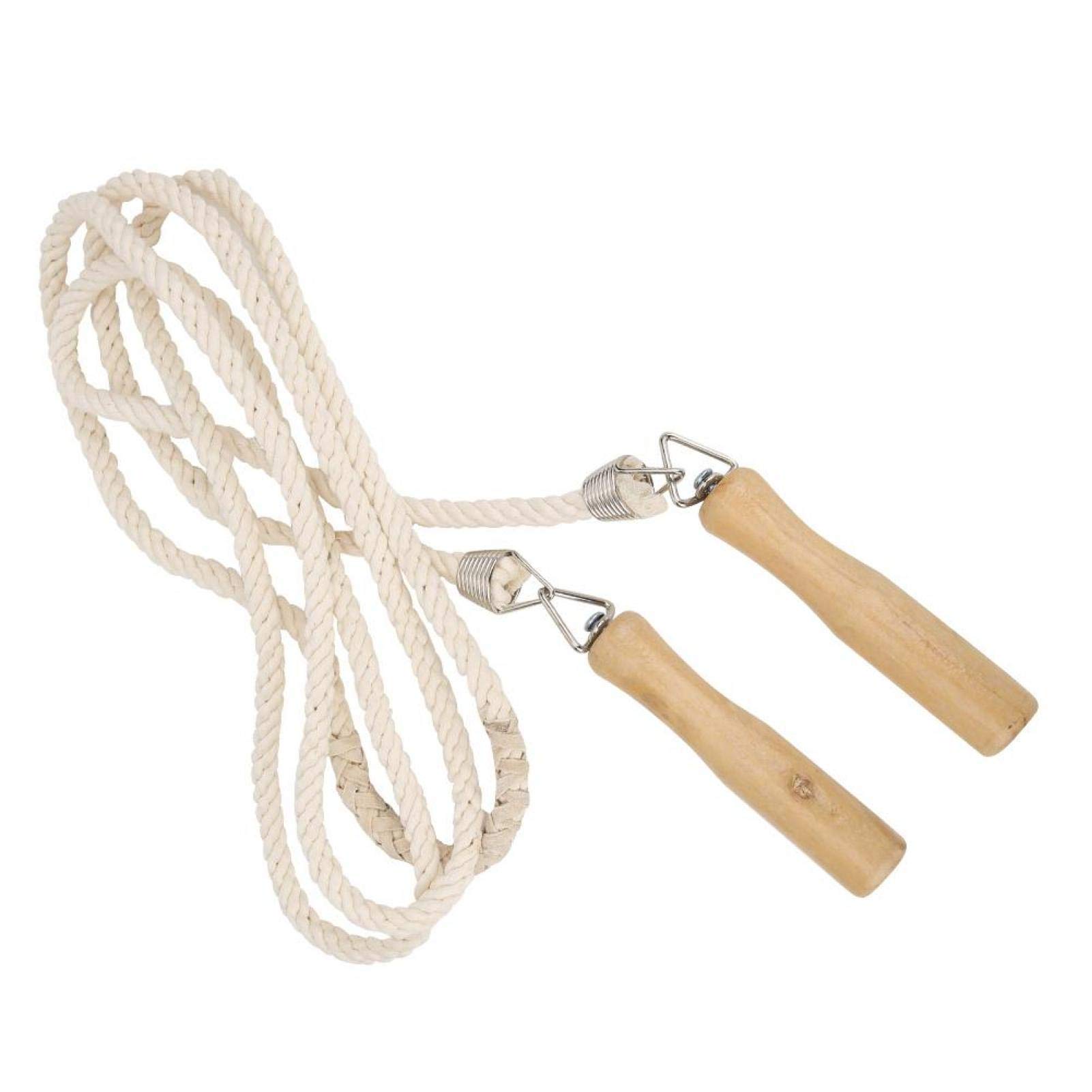 Alvinlite Premium Cotton & Linen Jump Rope - 3M Handwoven Skipping Rope for School, Sports & Outdoor Fitness - Ideal for Cardio Workouts, Cross Training & Kids' Playtime