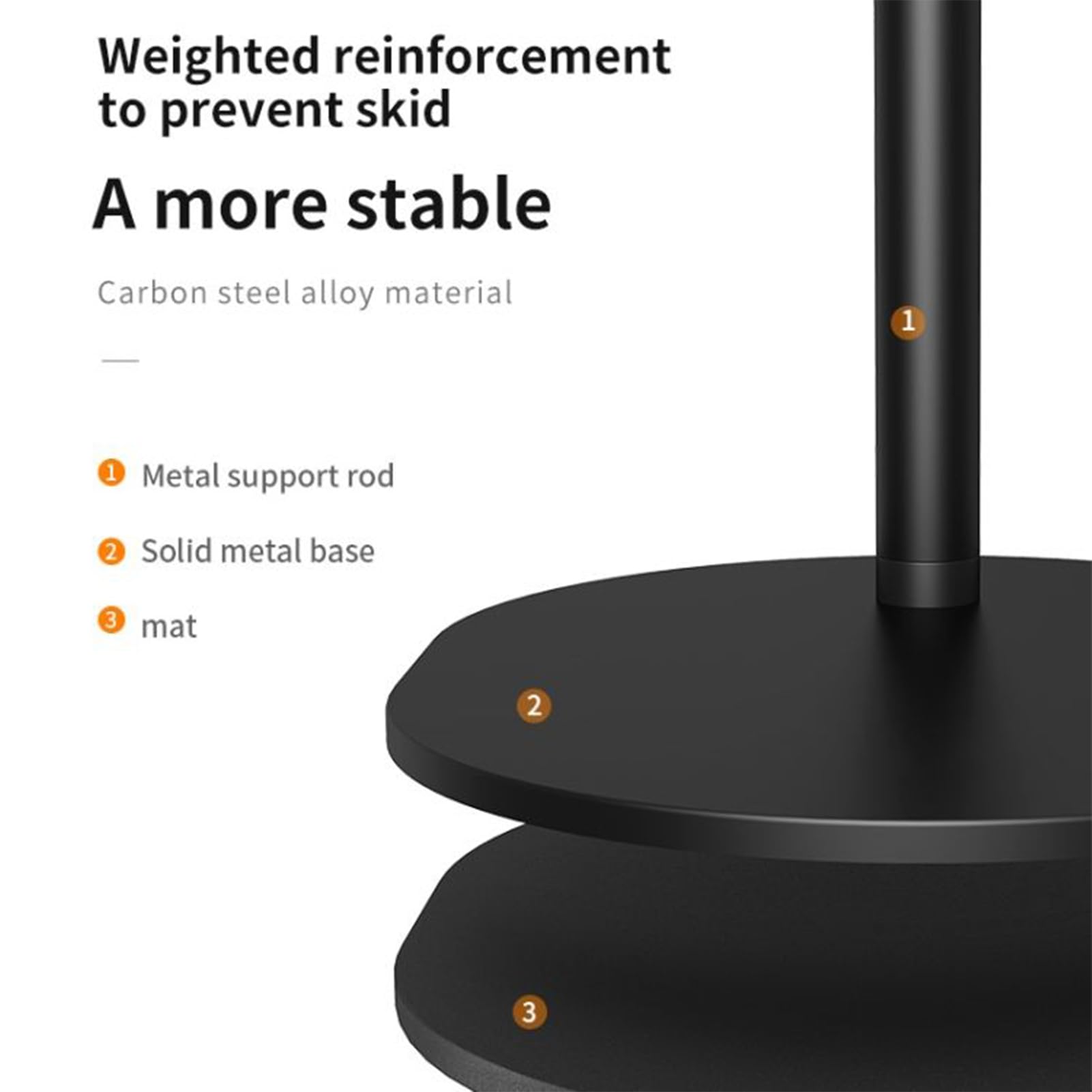 Selfie Ring Light with Stand & Phone Holder for Live Streaming