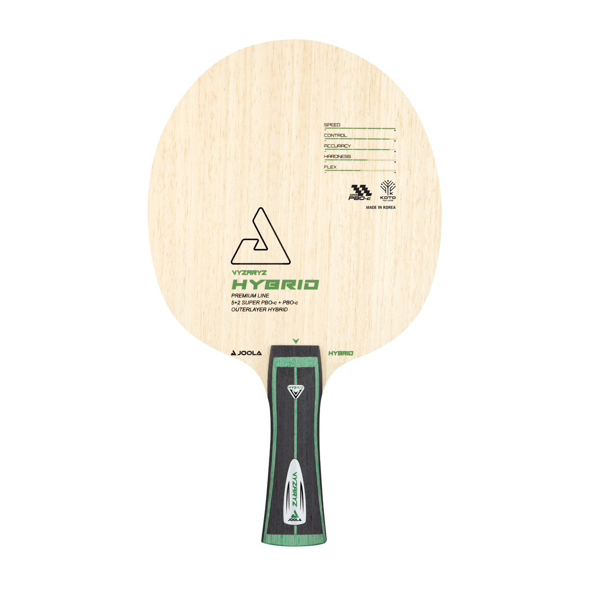 JOOLA Vyzaryz Hybrid Table Tennis Blade - Premium Ping Pong Paddle for Competitive Play & Training - Perfect for Tournaments, Clubs, and Home Practice