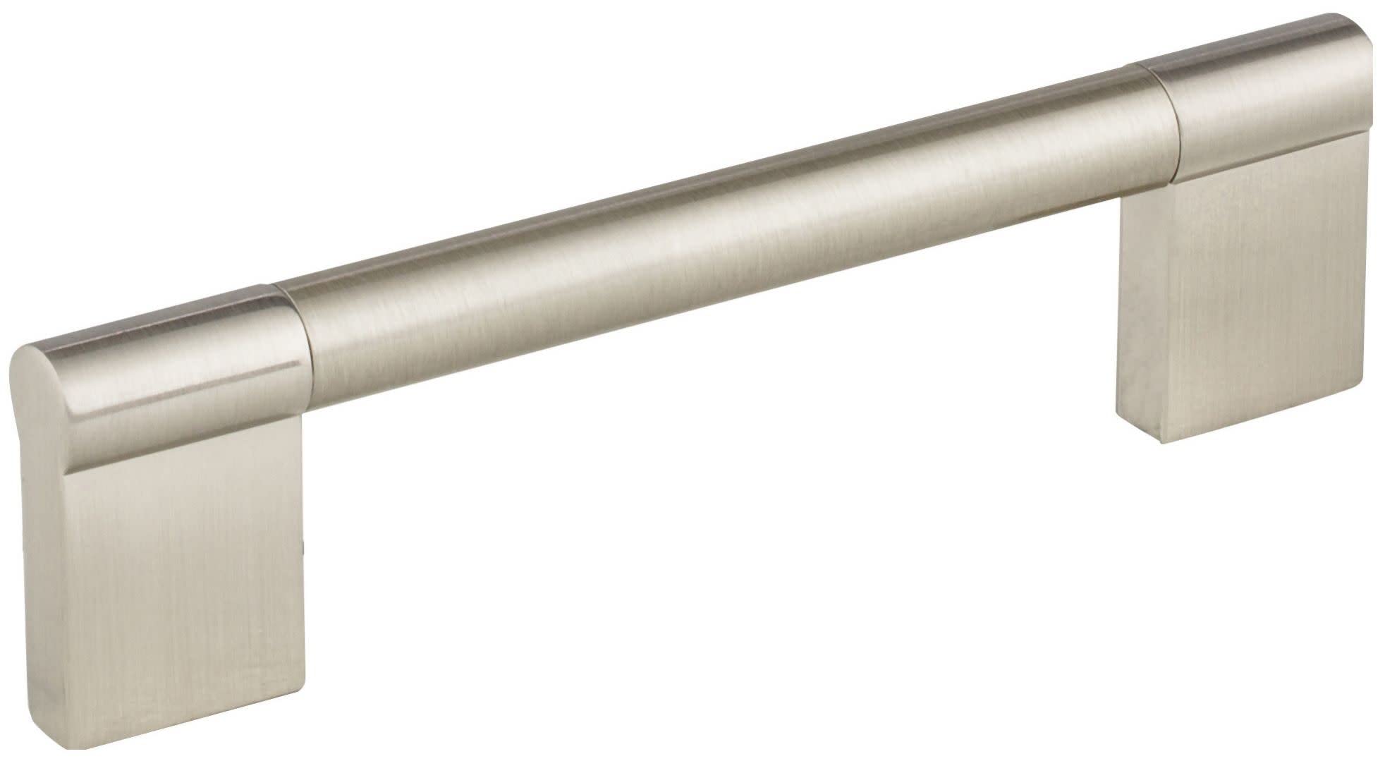 10-Pack 128mm Satin Nickel Cabinet Bar Pulls - Knox Style Drawer Handles for Kitchen, Bathroom & Office Cabinets - Modern & Durable Hardware for Home Renovation