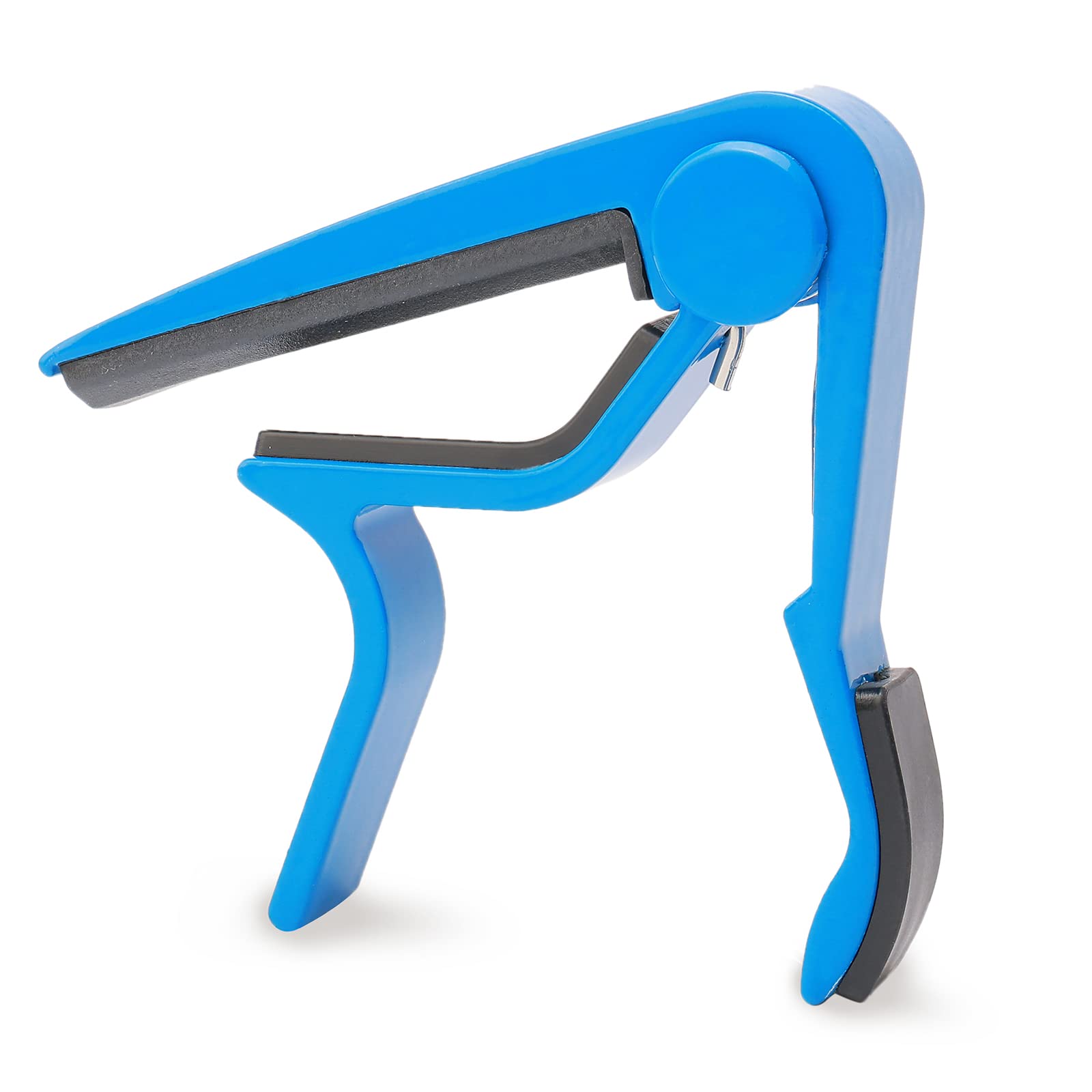 Premium Aluminum Guitar Capo for Acoustic & Electric 6-String Guitars - Blue | Professional Musician Accessory for Live Performances & Studio Recording