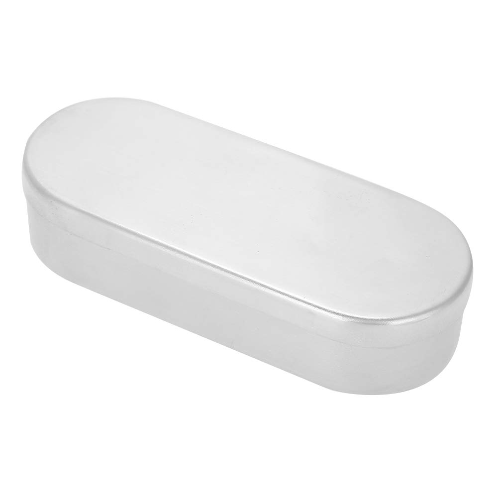 Professional Nail Tool Sterilizer - High Temperature Disinfection Box for Manicure Tools, Aluminum Alloy Sterilization Tray (16 x 5.5 cm) - Perfect for Nail Salons, Home Use & Travel Hygiene
