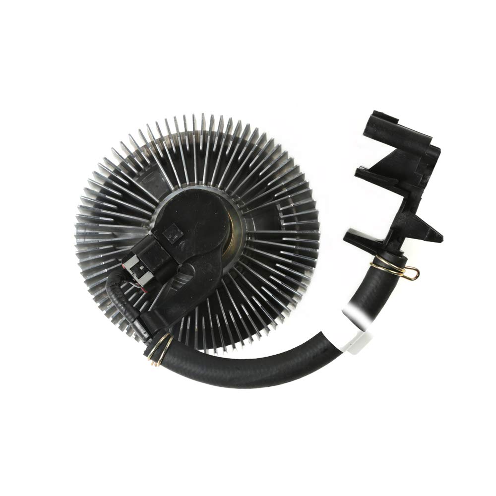 MOCA Electric Cooling Fan Clutch Replacement for 2003-2008 Isuzu Ascender 4.2L, 2006-2009 Chevy Trailblazer 6.0L, 2002-2009 Trailblazer, 2004-2007 Buick Rainier, 2002-2004 Oldsmobile Bravada 4.2L L6 DOHC - Perfect for Engine Overheating Prevention & Summer Driving