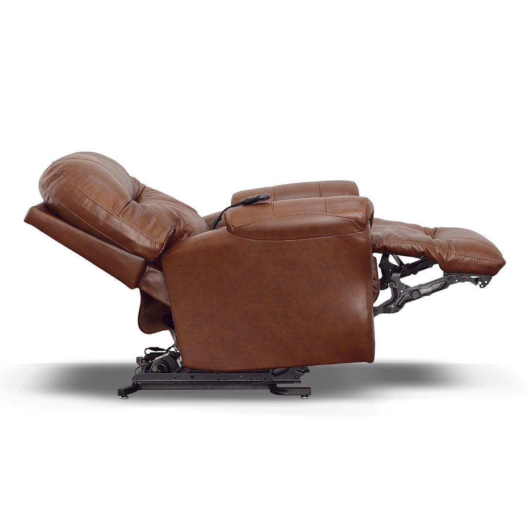 Bodie Power Lift Recliner Chair for Elderly - Heavy Duty Electric Reclining Sofa with Massage & Heat - Perfect for Living Room, Home Theater, and Senior Comfort