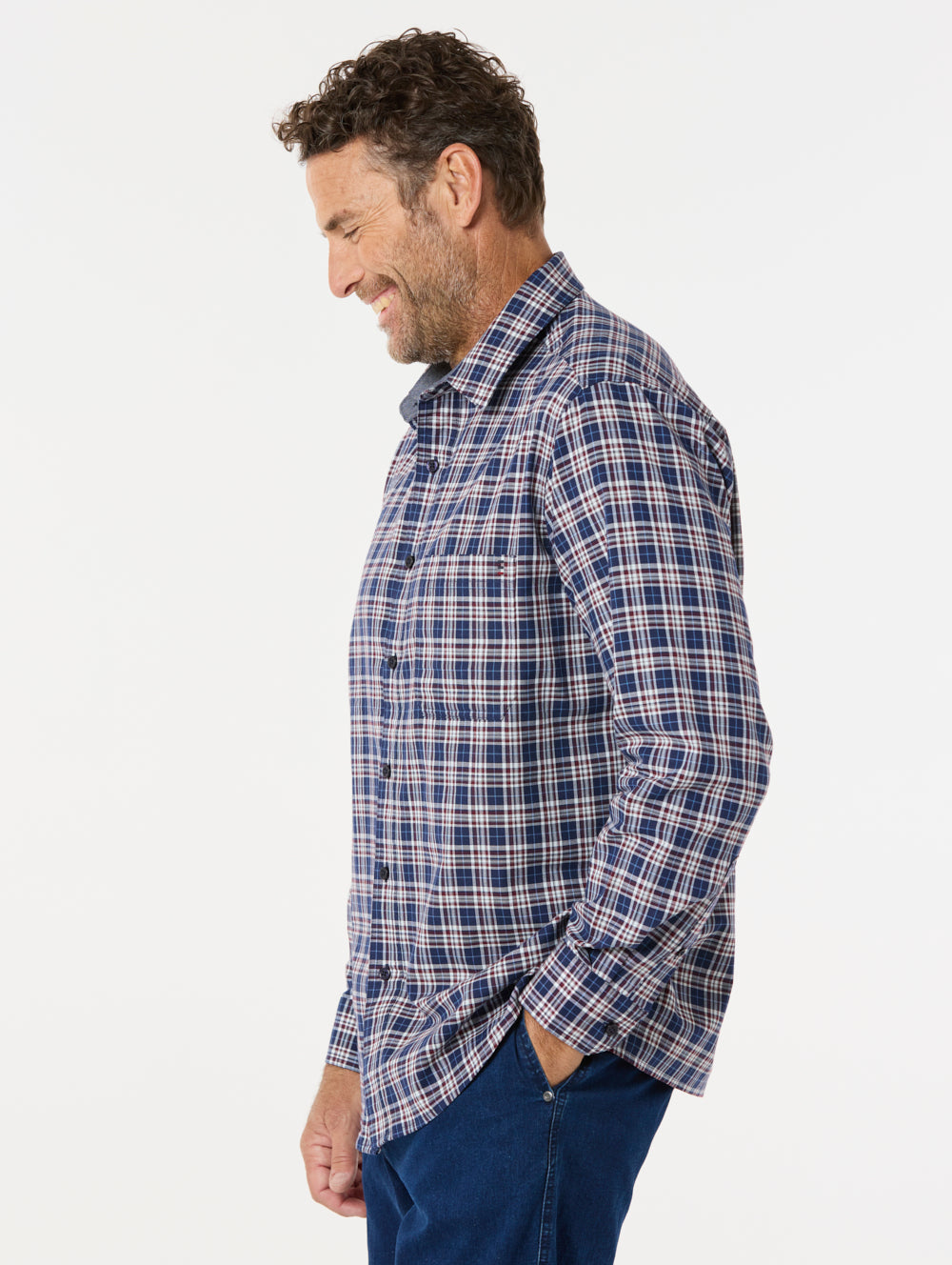 Wynston Men's Classic Oxford Shirt - Slim Fit Button Down Dress Shirt for Business Casual & Office Wear - Perfect for Work, Meetings & Formal Events