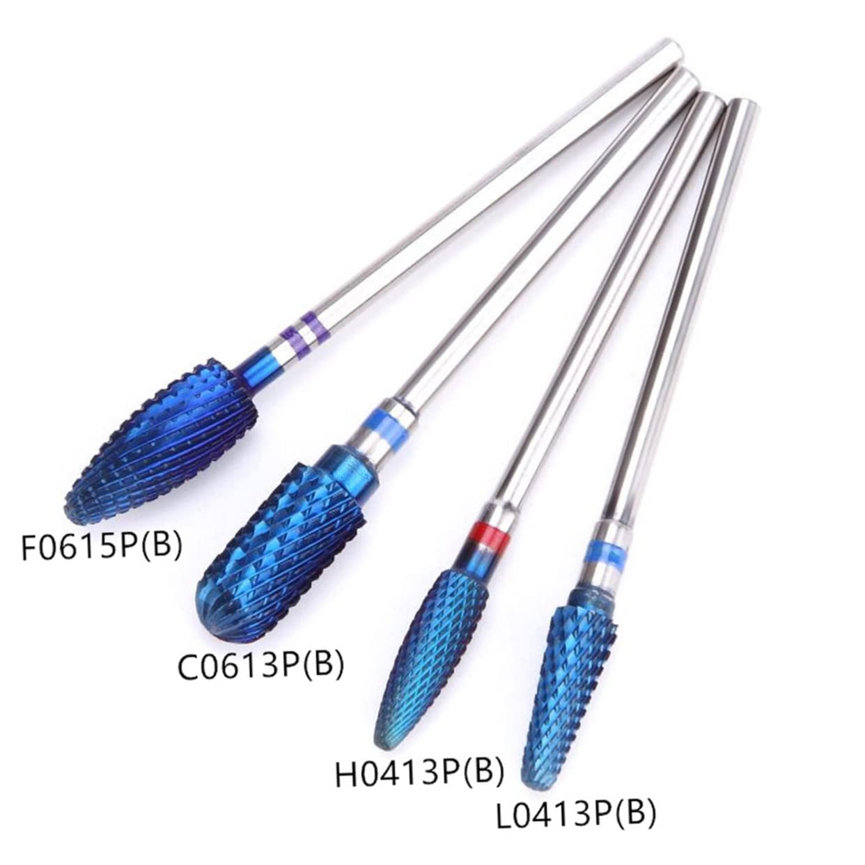 Tungsten Steel Nail Drill Bits Set - Professional Manicure Tools for Nail Art & Salon Use