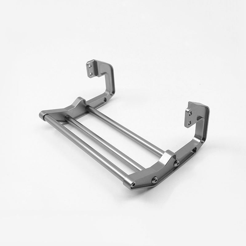 1/6 Scale RC CAPO SIXER1 Crawler Trailer - Metal Front Bumper, Engine Pulley System, Motor & Multifunction Tire Rack Accessories for Off-Road Adventure & Rock Crawling
