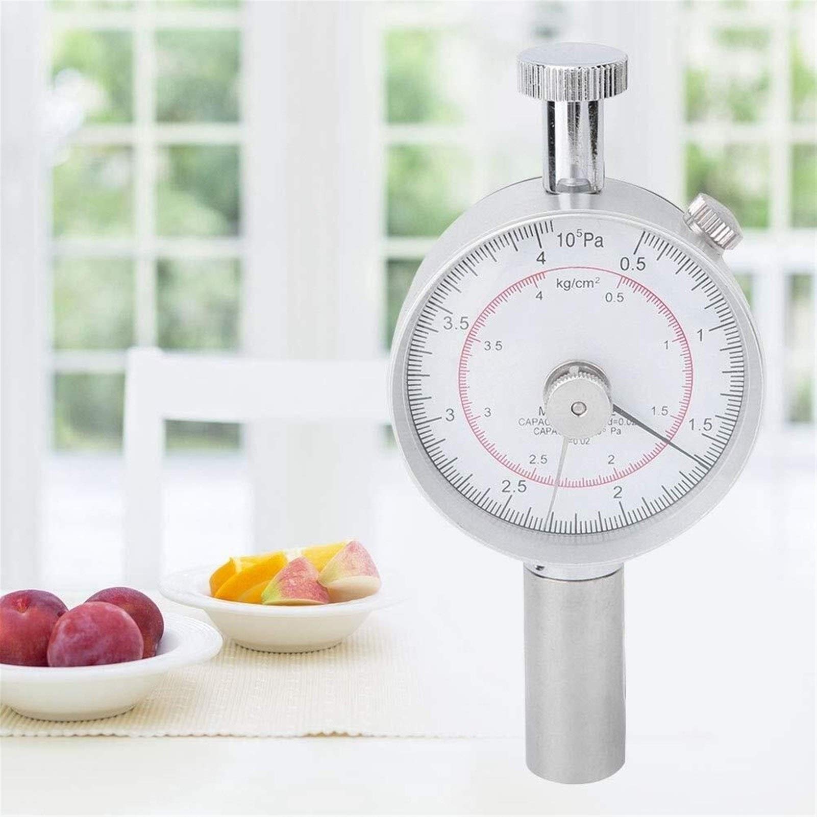 GY-2 Digital Fruit Penetrometer - Professional Fruit Hardness Tester with Measuring Head for Farm, Research & Quality Control | Perfect for Apple, Pear, Peach Testing in Orchards & Laboratories