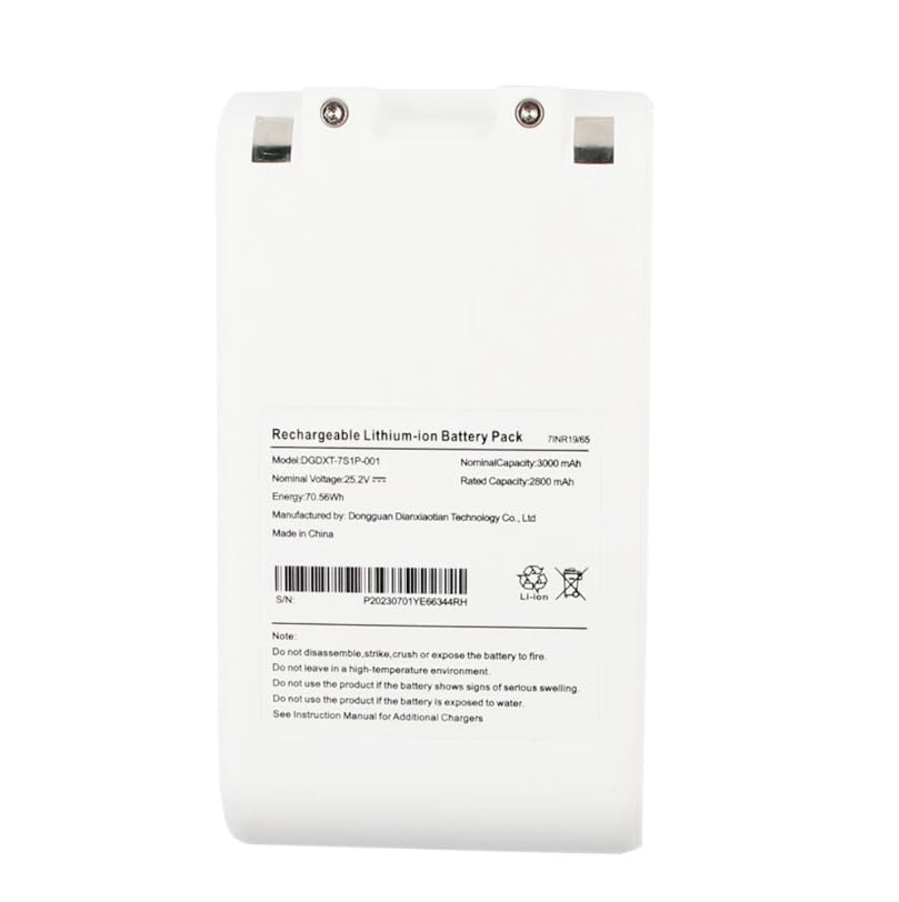 Xiaomi Mi Vacuum Cleaner G10 G9 Replacement Battery - 3000mAh High Capacity DGDXT-7S1P-001 Compatible with Xiaomi Robot Vacuum - Perfect for Home Cleaning & Long-Lasting Performance