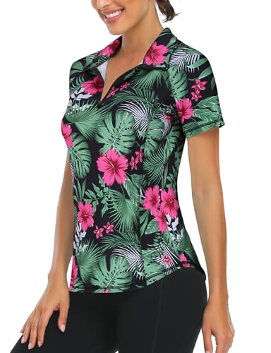 Red Floral Black
