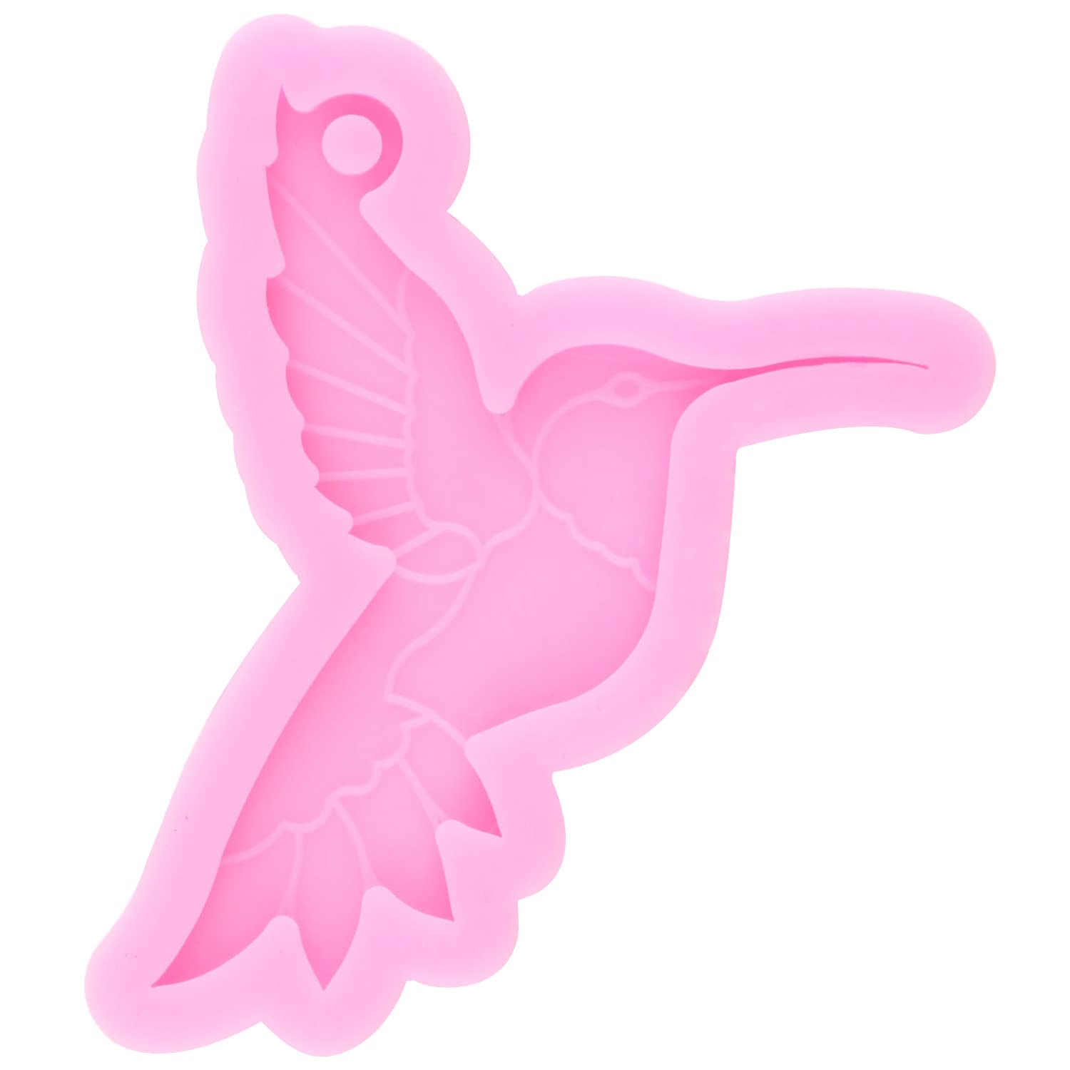 Premium Silicone Epoxy Resin Molds Set - 6PC Bird, Dragonfly, Butterfly & Floral Shapes for DIY Keychains, Pendants, Jewelry Making | Unique Handmade Gift Ideas for Birthdays, Christmas & Home Decor