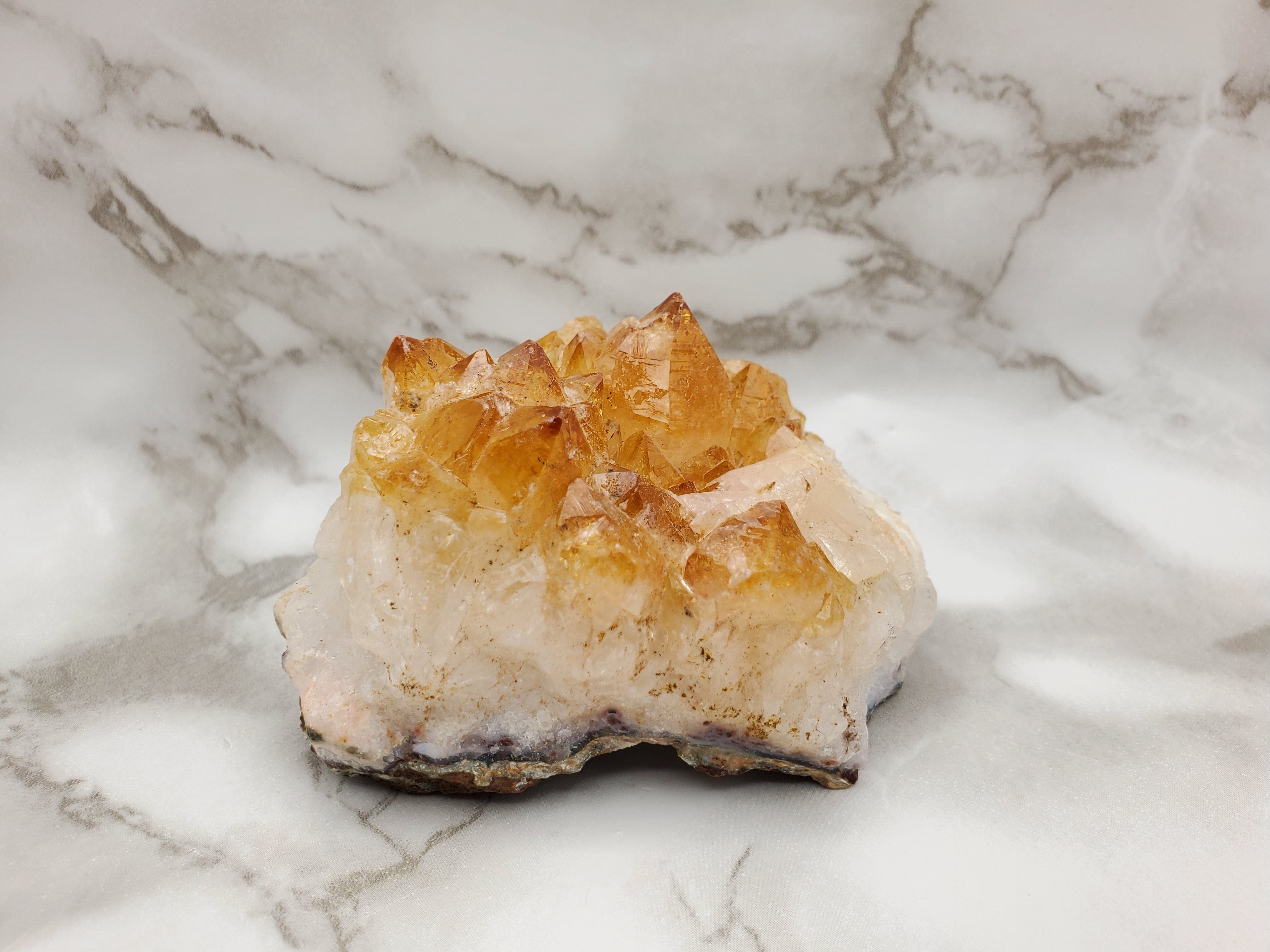 Natural Citrine Crystal Cluster - 61g Raw Citrine Stone for Healing, Meditation & Home Decor | Spiritual Energy, Chakra Balancing & Positive Vibes
