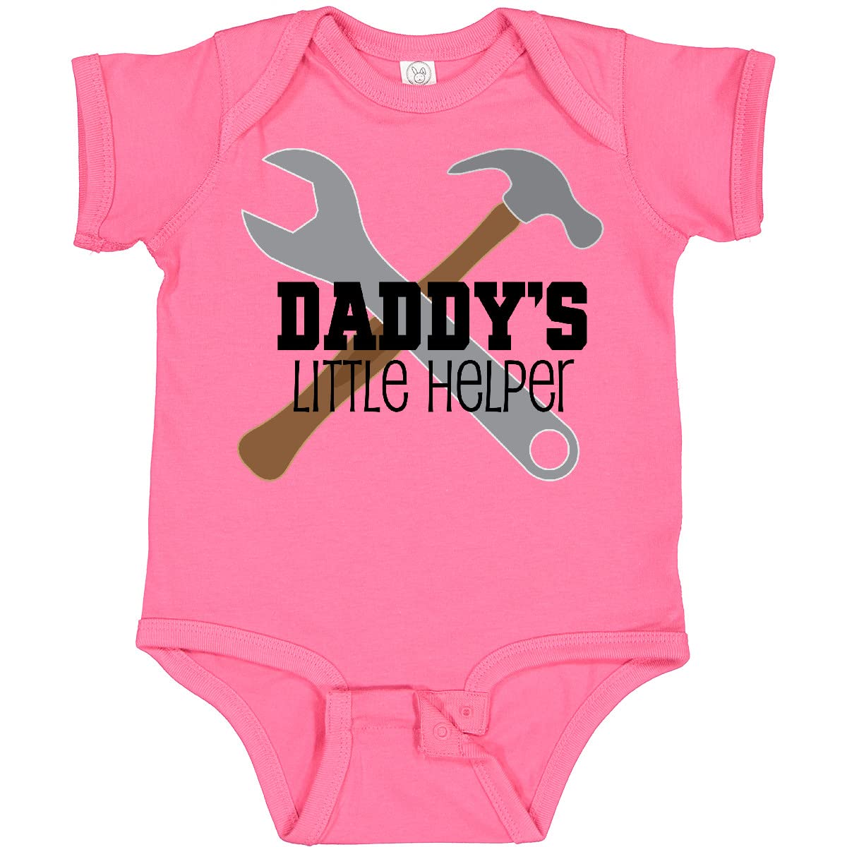 Inktastic Daddy's Little Helper Tool Set Baby Bodysuit - Cute Construction Theme Onesie for Infants & Toddlers - Perfect Gift for Father's Day, Baby Showers & First Birthday
