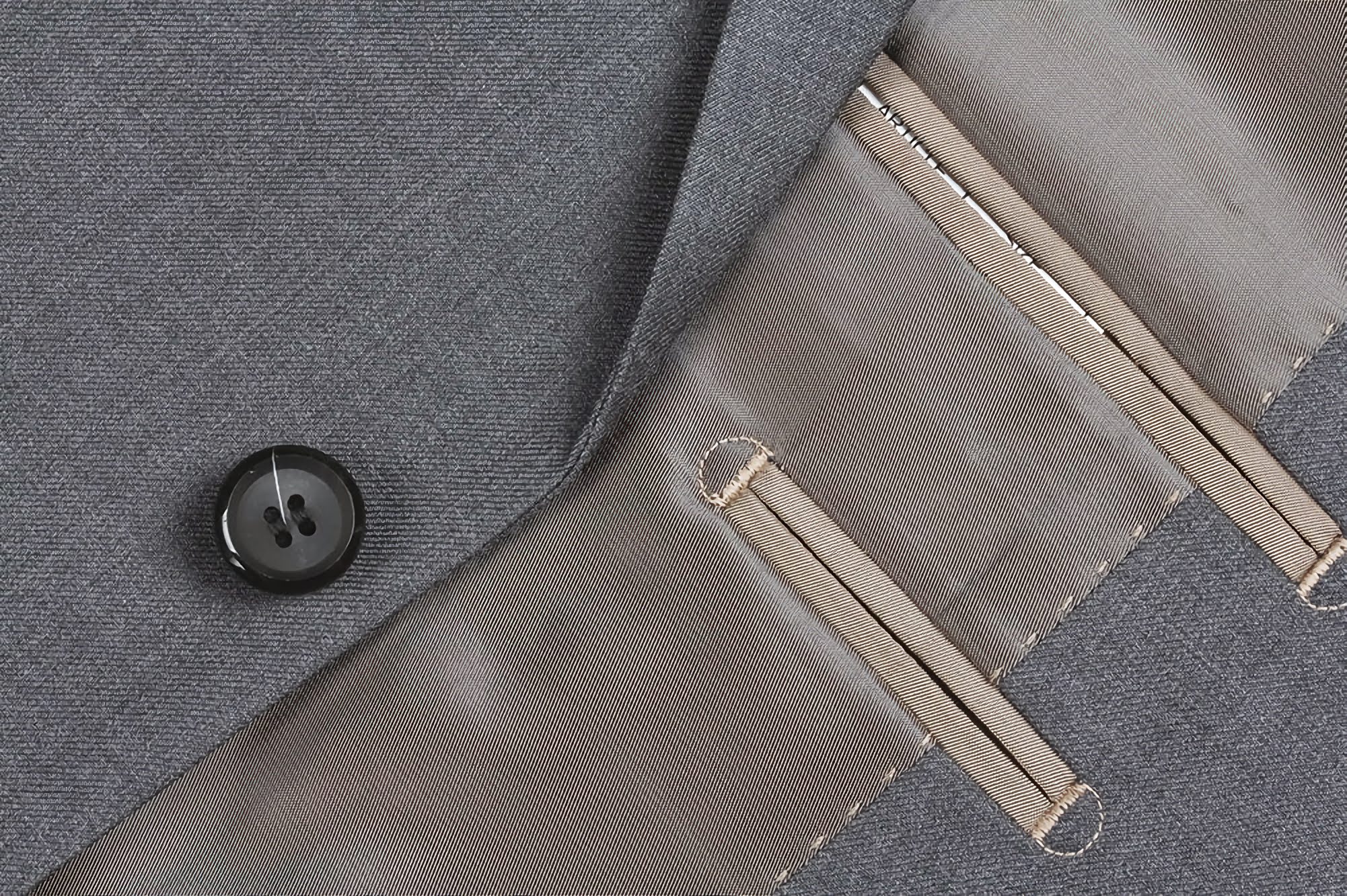 Premium Gray 100% Virgin Wool 2-Piece Men's Suit - Regular Fit with Pick Stitch Detail & 2-Button Jacket | Perfect for Business Meetings, Weddings & Formal Occasions