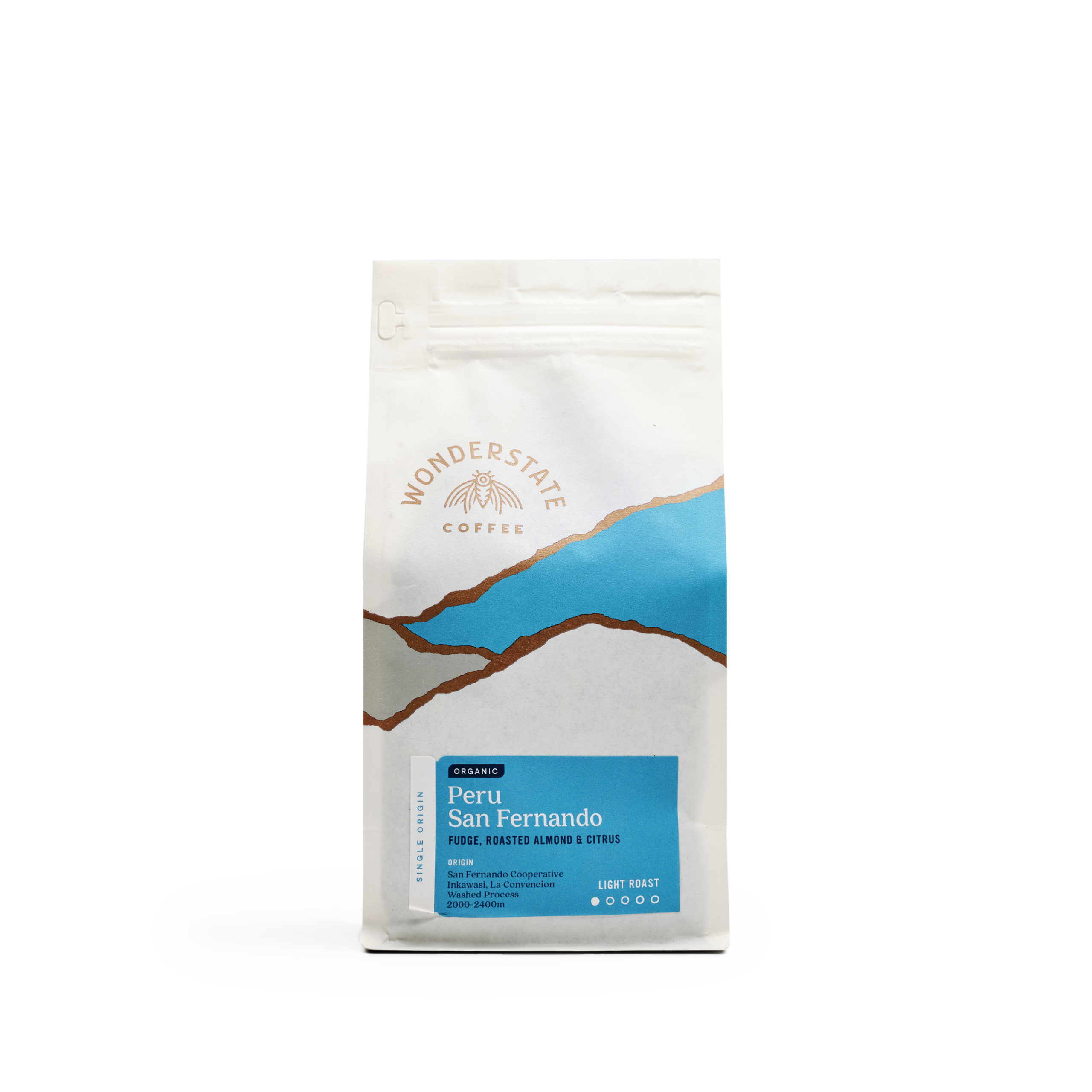 Organic Peru San Fernando Coffee Beans - Premium Single Origin Arabica for Espresso & Drip Brew | Perfect for Home Brewing, Office Use & Gifts