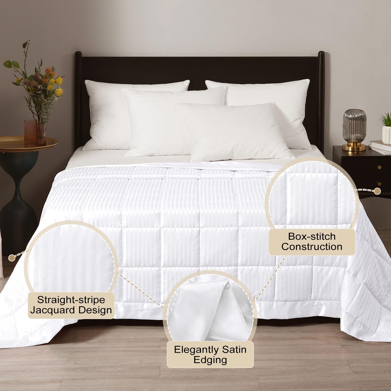Premium 18 lb Weighted Blanket King Size (90