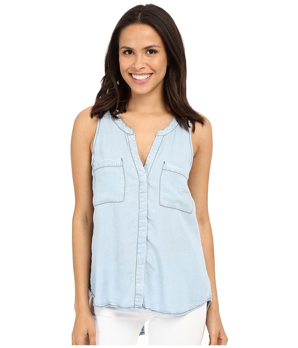 Sanctuary Clothing Women's Craft Tencel Sleeveless Blouse - Breathable Summer Top for Work & Casual Outfits | Lightweight Womens Blouse for Office, Date Night & Travel