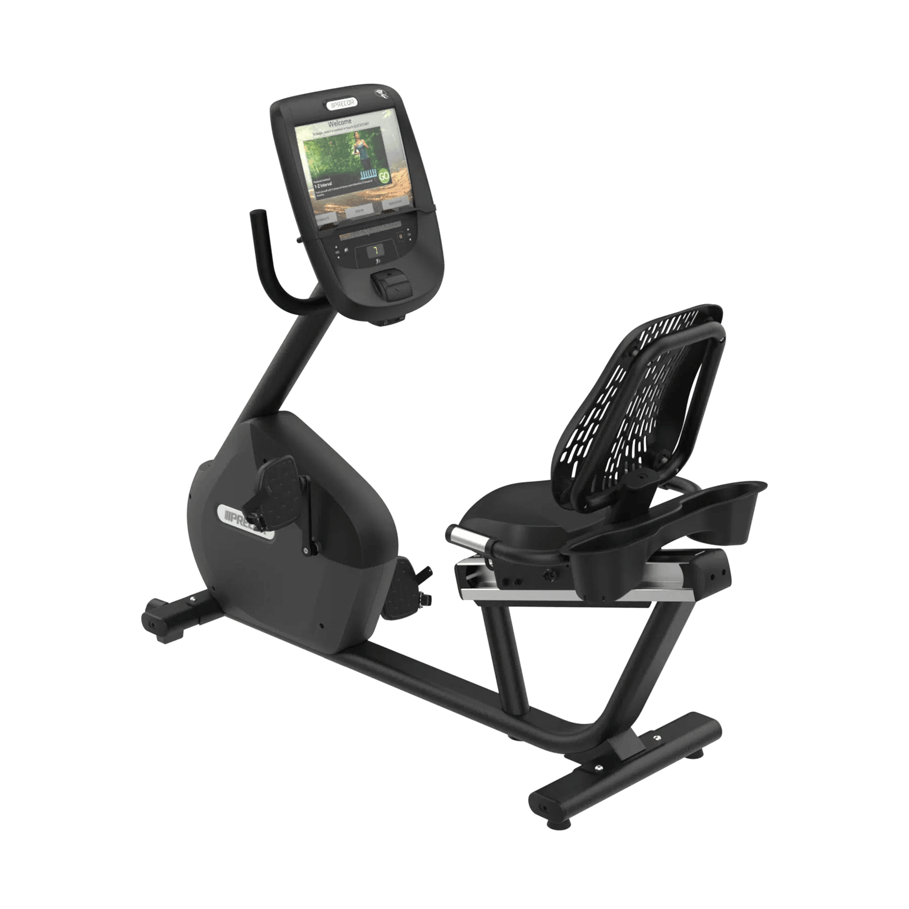 Precor RBK 685 Recumbent Exercise Bike - Home Gym Equipment for Low-Impact Cardio Workouts & Physical Therapy