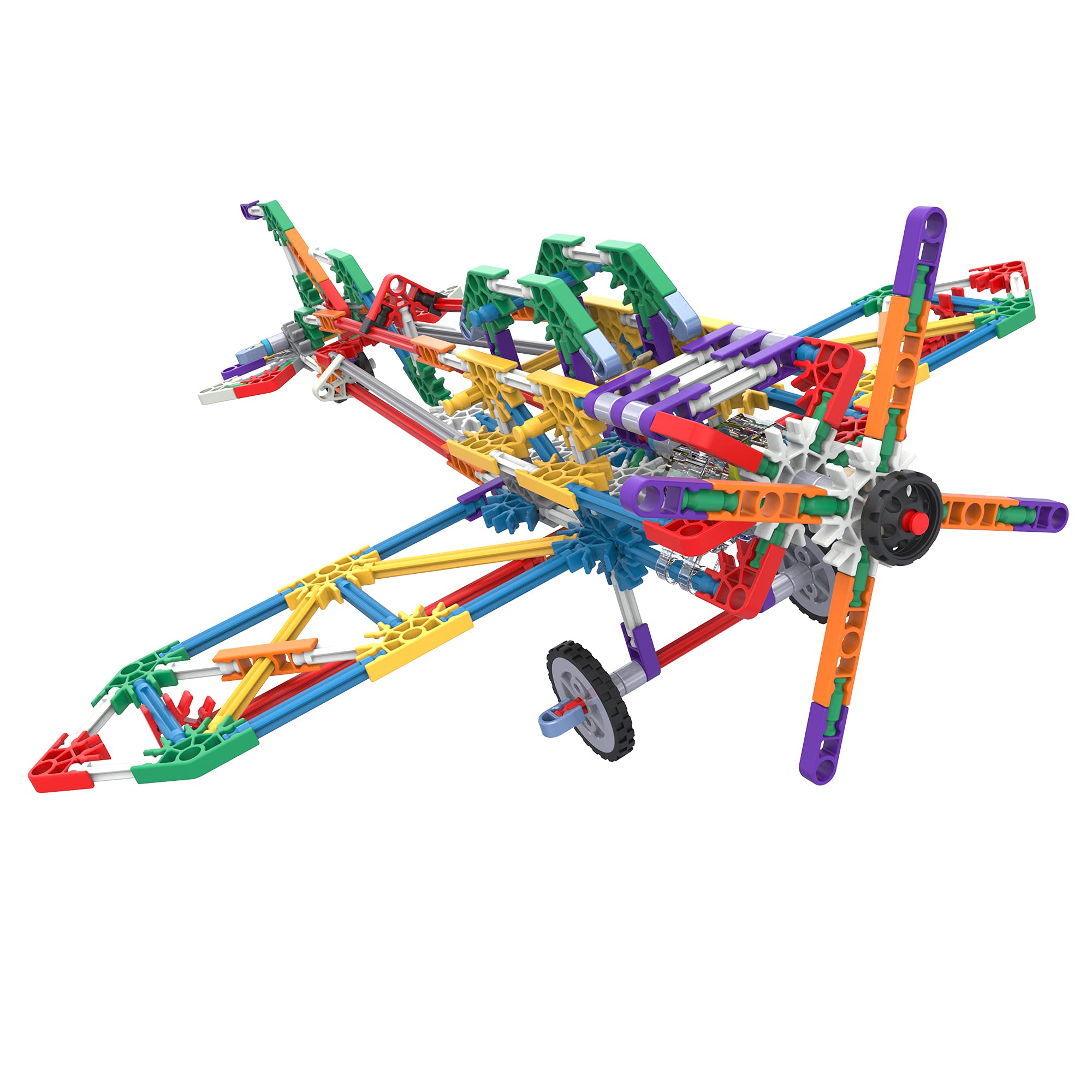 K'Nex 85049 Motorized Creations Building Set – 325-Piece STEM Learning Kit for Kids Ages 7+ | 3D Educational Construction Toys, Engineering Building Blocks for Children | Perfect for Classroom STEM Activities & Creative Play at Home