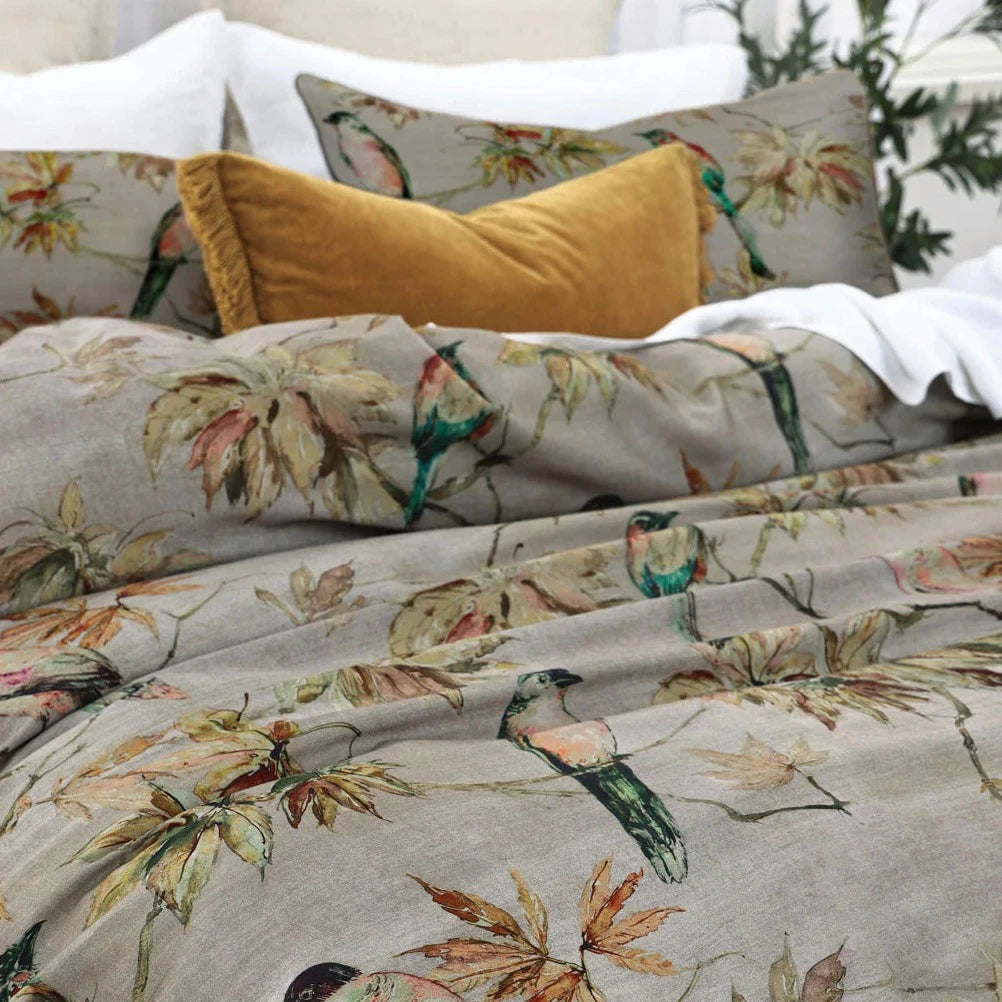 Premium Izumi Quilt Cover Set - Soft 100% Cotton Bedding Set with Japanese-Inspired Design by MM Linen - Perfect for Master Bedroom, Guest Room & Cozy Home Decor