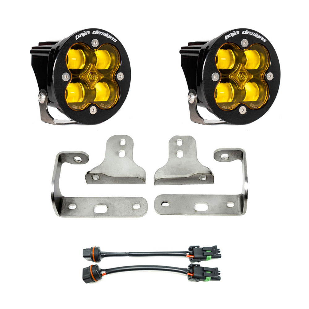 2024 Jeep Gladiator JT SAE Fog Light Kit - Durable Off-Road LED Lights for Night Driving & Adventure