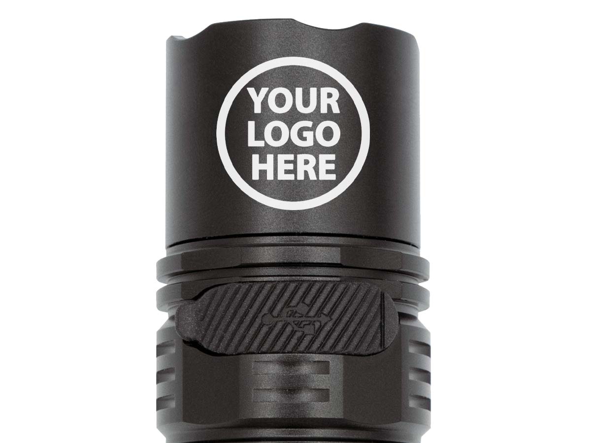 Custom Engraved Fenix Flashlight with Company Logo - Durable & Bright LED Torch for Camping, Hiking, and Emergency Use