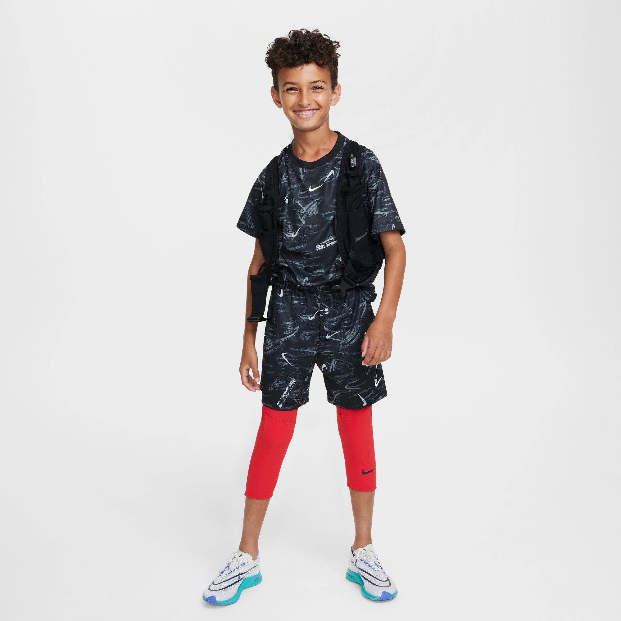 Nike Boys' Youth Multi Shorts - Lightweight Athletic Running Shorts for Kids - Perfect for Sports, Gym, and Casual Wear