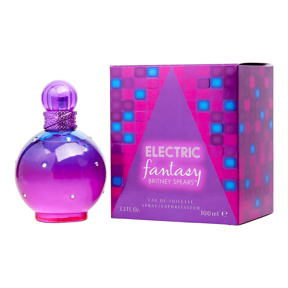 Britney Spears Fantasy Eau de Toilette 3.4 oz for Women - Floral Fruity Perfume for Date Night & Special Occasions