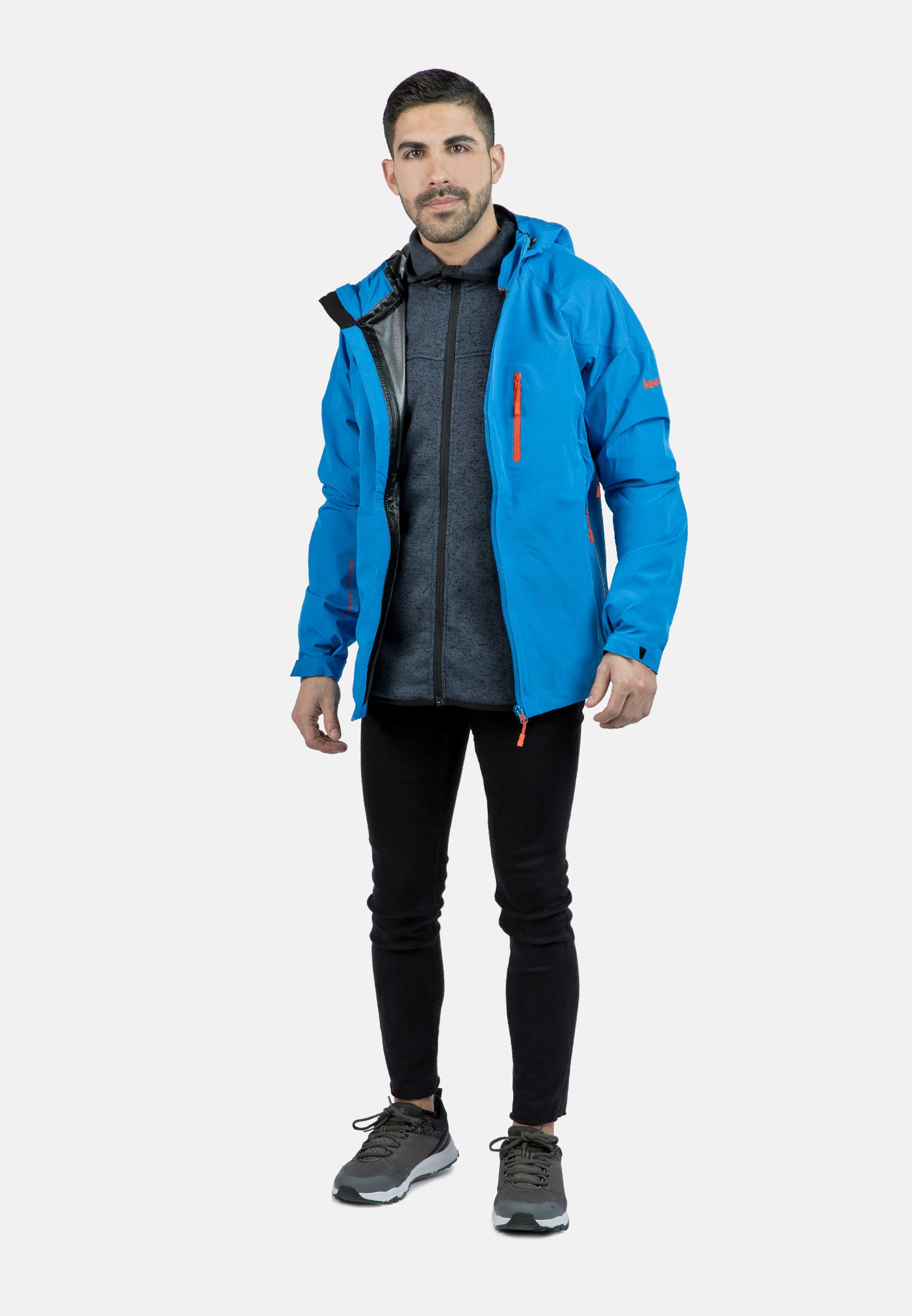 Men's Karako Jacket - Lightweight Waterproof Windbreaker for Outdoor Activities | Hiking, Camping & Travel Essentials
