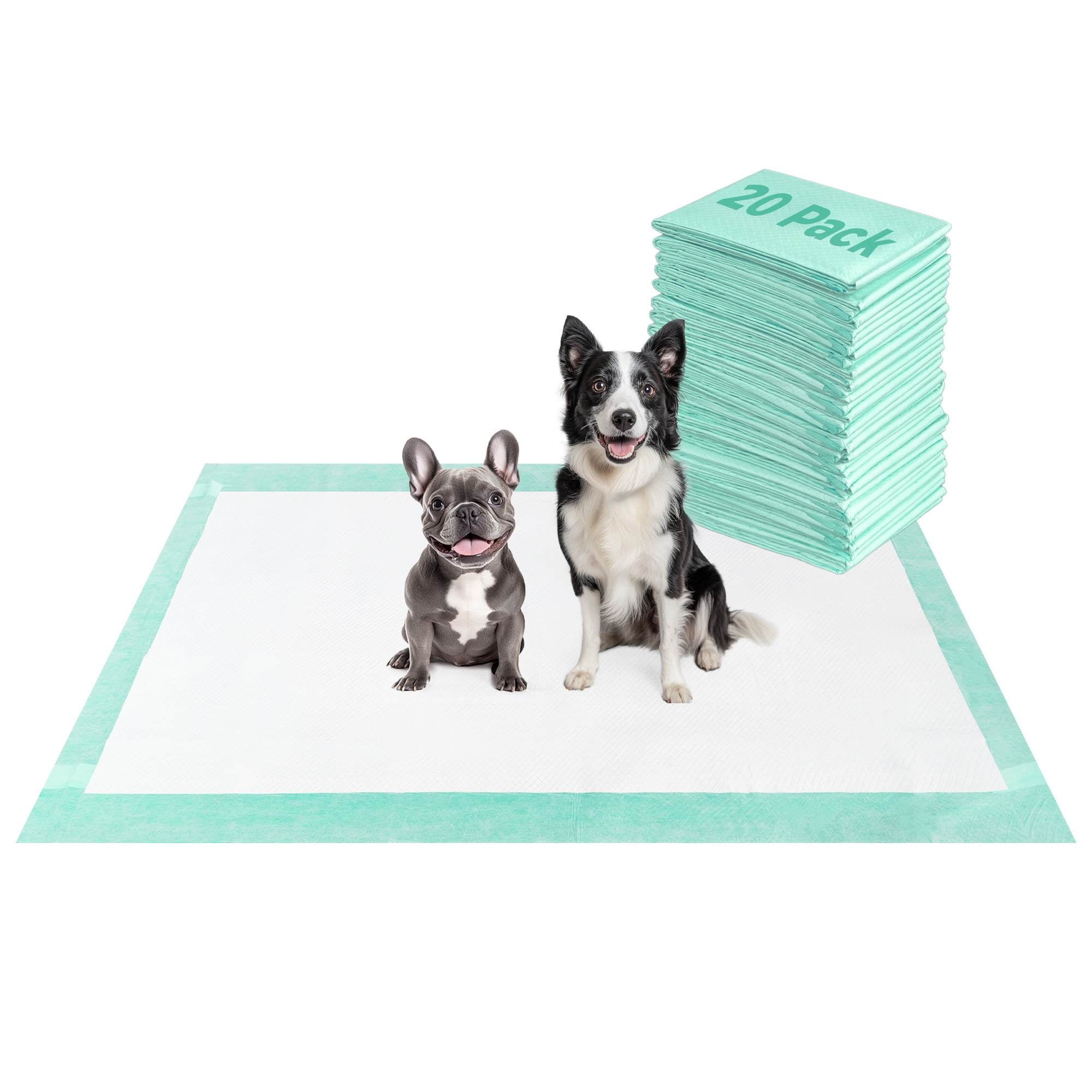 Extra Large Disposable Puppy Pads for Potty Training, Whelping & Housebreaking - Super Absorbent Dog Pee Pads for Puppies, Senior Dogs & Indoor Use (Perfect for Crate Training, Kennels & Pet Carriers)