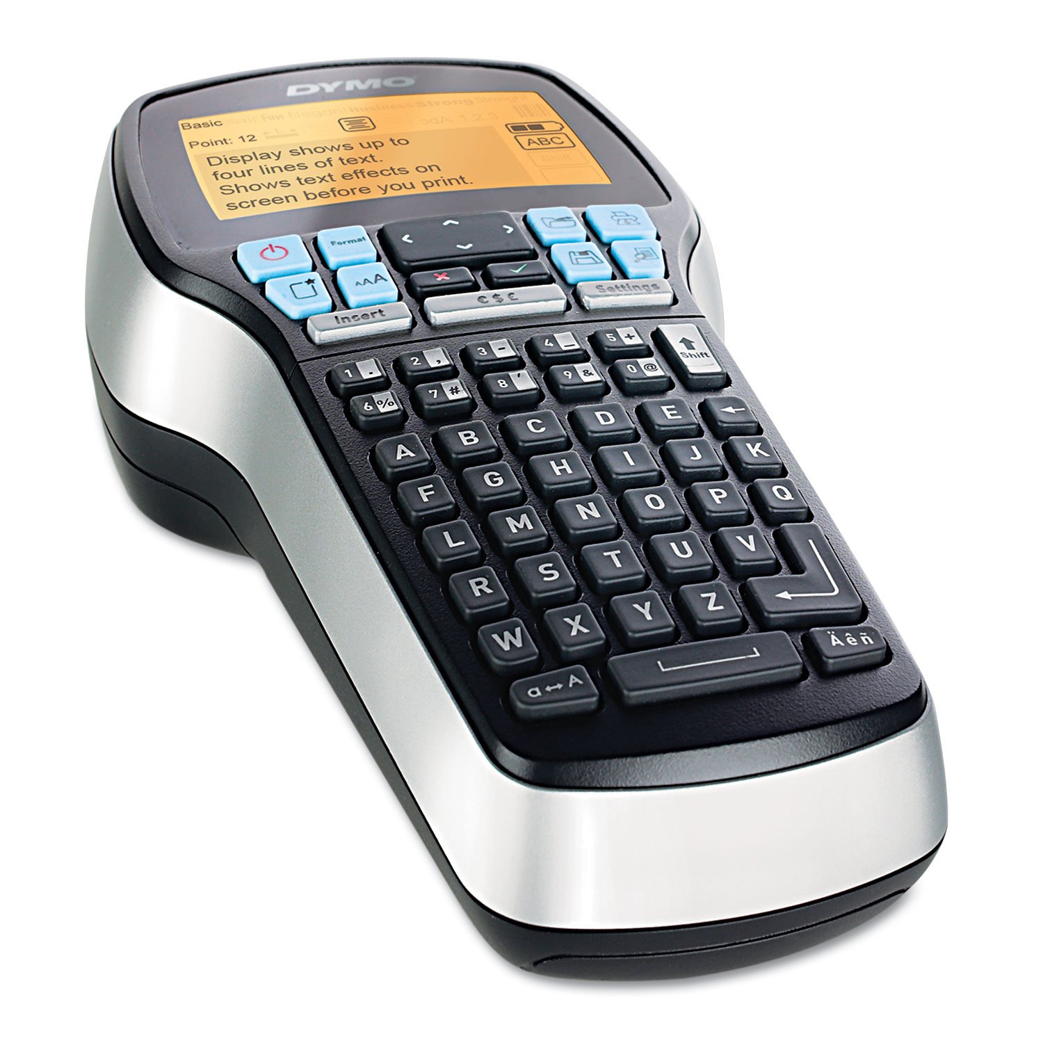 DYMO LabelManager 420P USB Label Maker with QWERTY Keyboard | Thermal Label Printer for Office, Home & Warehouse Organization | Compatible with Windows & Mac | Create Address Labels, File Folders & Barcode Stickers