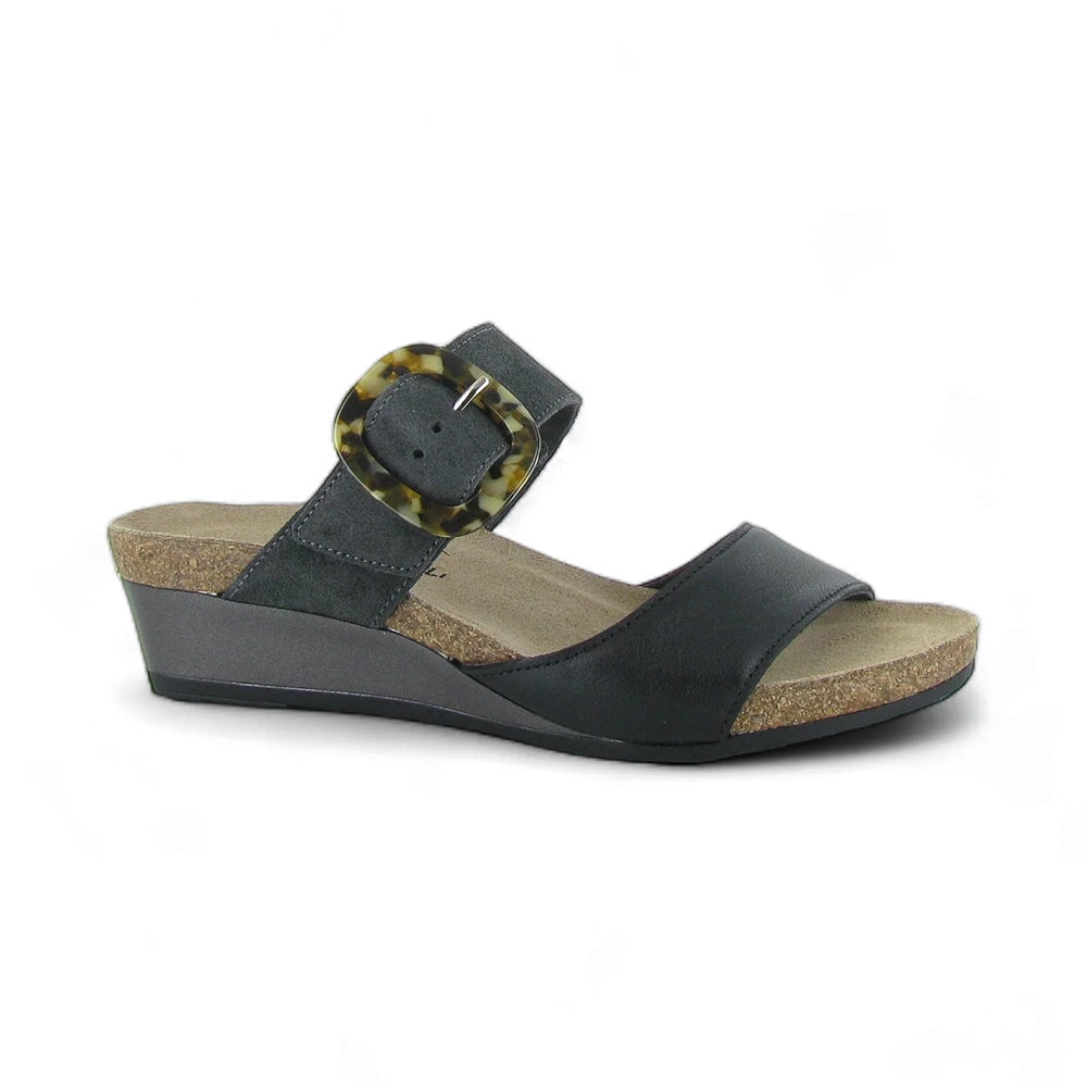 Soft Black Leather/Midnight Suede