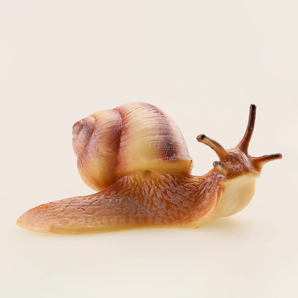 TOYANDONA 4Pcs Educational Snail Toy Set for Kids - Early Learning & Aquarium Decor