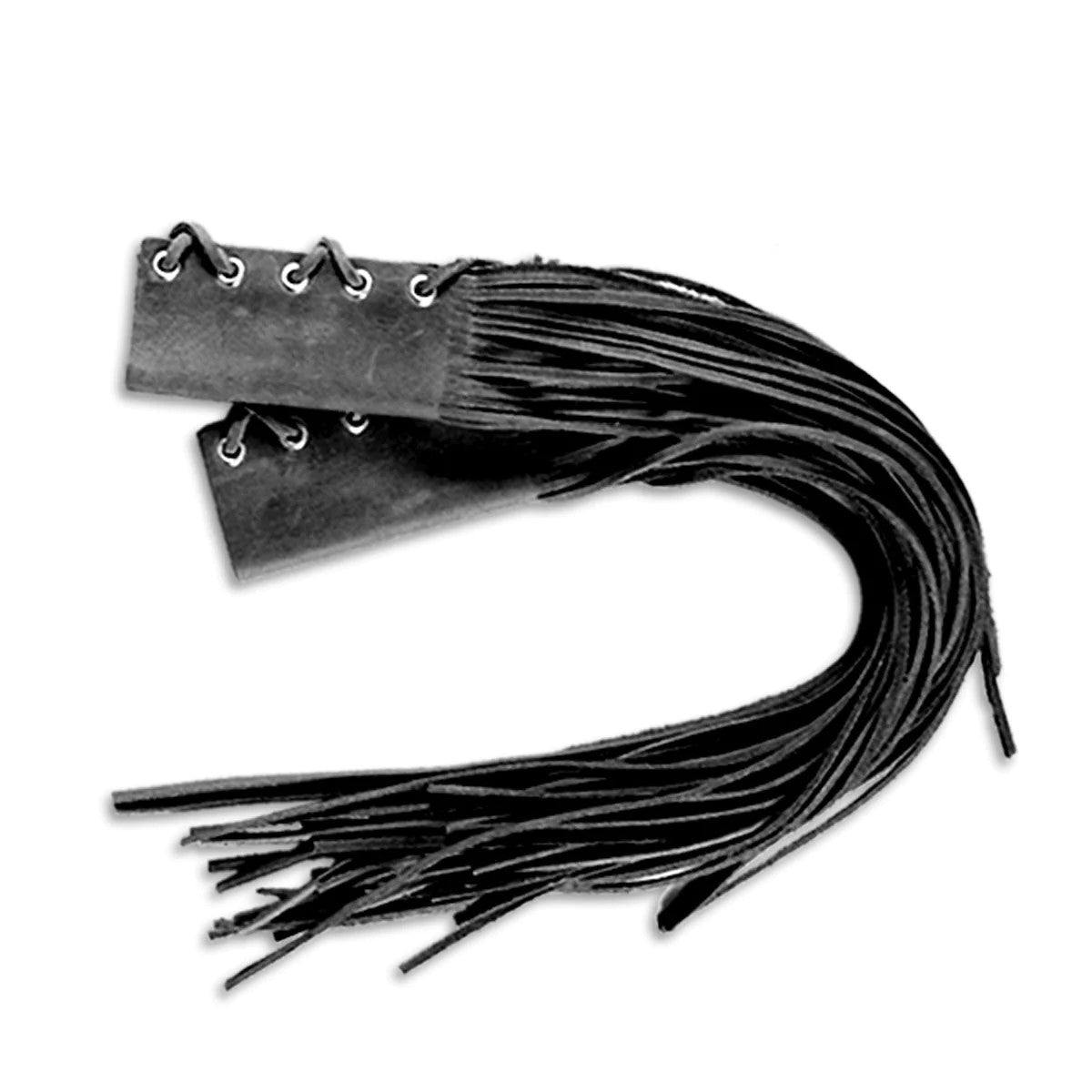 Black Throttle Covers with 17 Fringe - Premium Motorcycle Accessories for Harley, Honda & Yamaha - Enhances Grip & Style for Cruiser & Chopper Bikes