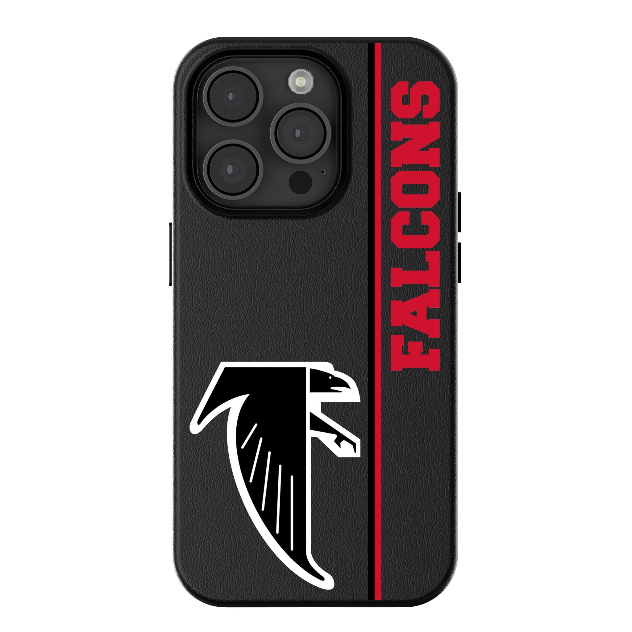 Atlanta Falcons Classic Sidebar MagSafe Compatible iPhone Case for iPhone 14/13/12 Pro Max - Durable Protection with Team Spirit for Football Games & Daily Use