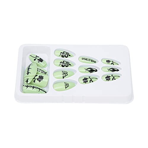 24PCS Lightweight Press-On Fake Nails - Natural Color False Nails for Wedding, Party & Special Occasions | Breathable & Comfortable Design