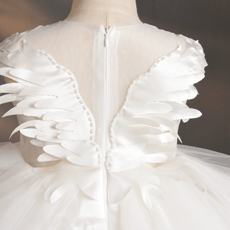Elegant Baby Girl Puffy Birthday Dress for Toddlers - Princess Party Gown for Beauty Pageants & Special Occasions | Perfect for Birthday Celebrations, Photo Shoots & Pageant Events