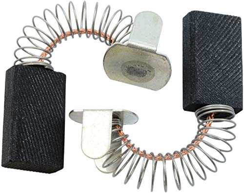 Premium Carbon Brushes 0214 for Black & Decker Grinder HD2150 AG/C - Replacement Brushes with Spring, Cable & Connector - Perfect for Power Tool Maintenance & DIY Projects