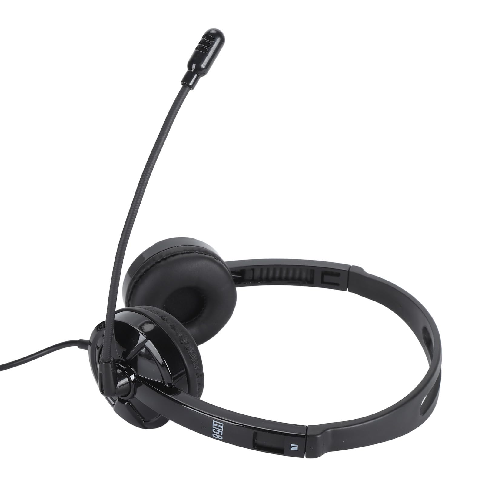 USB Noise Cancelling Office Headset with Microphone - HiFi Sound Card Chip, Clear Audio & Comfortable Fit for Business Calls, Online Meetings | Perfect for Remote Work, Zoom Calls & Customer Service