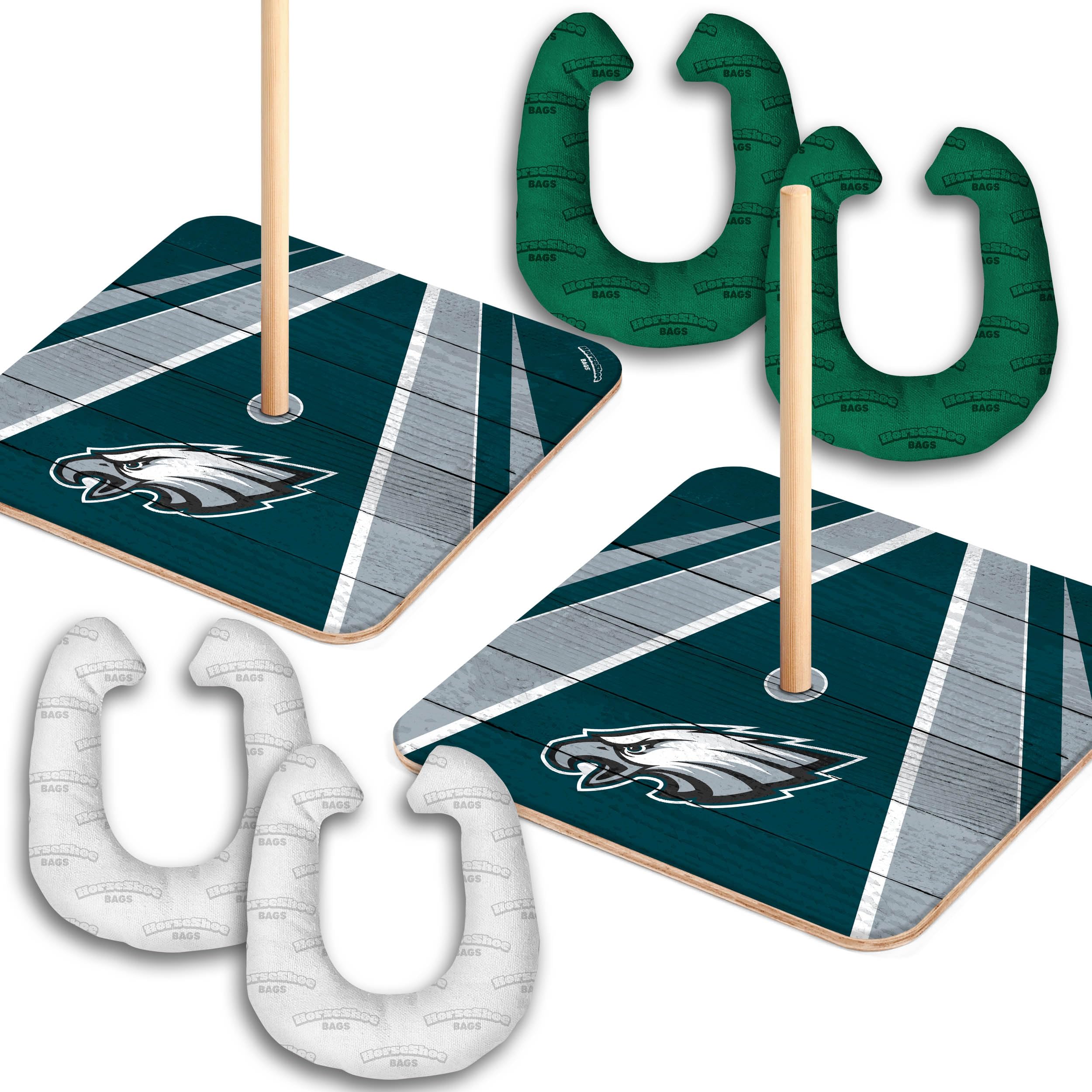 YouTheFan NFL Philadelphia Eagles Horseshoe Crossbody Bag - Official Licensed Team Logo - Perfect for Game Day, Tailgating & Fan Events
