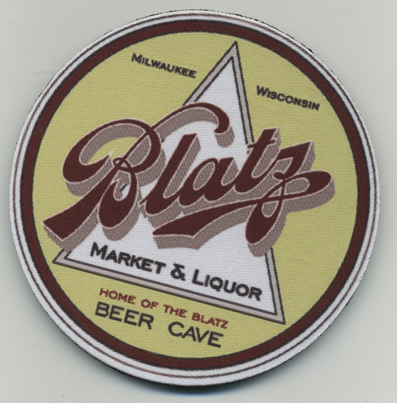Blatz Lager Beer Coaster Set - 6 Pack Absorbent Bar Coasters for Drinks - Milwaukee WI Barware - Perfect for Pubs, Taverns & Home Bars
