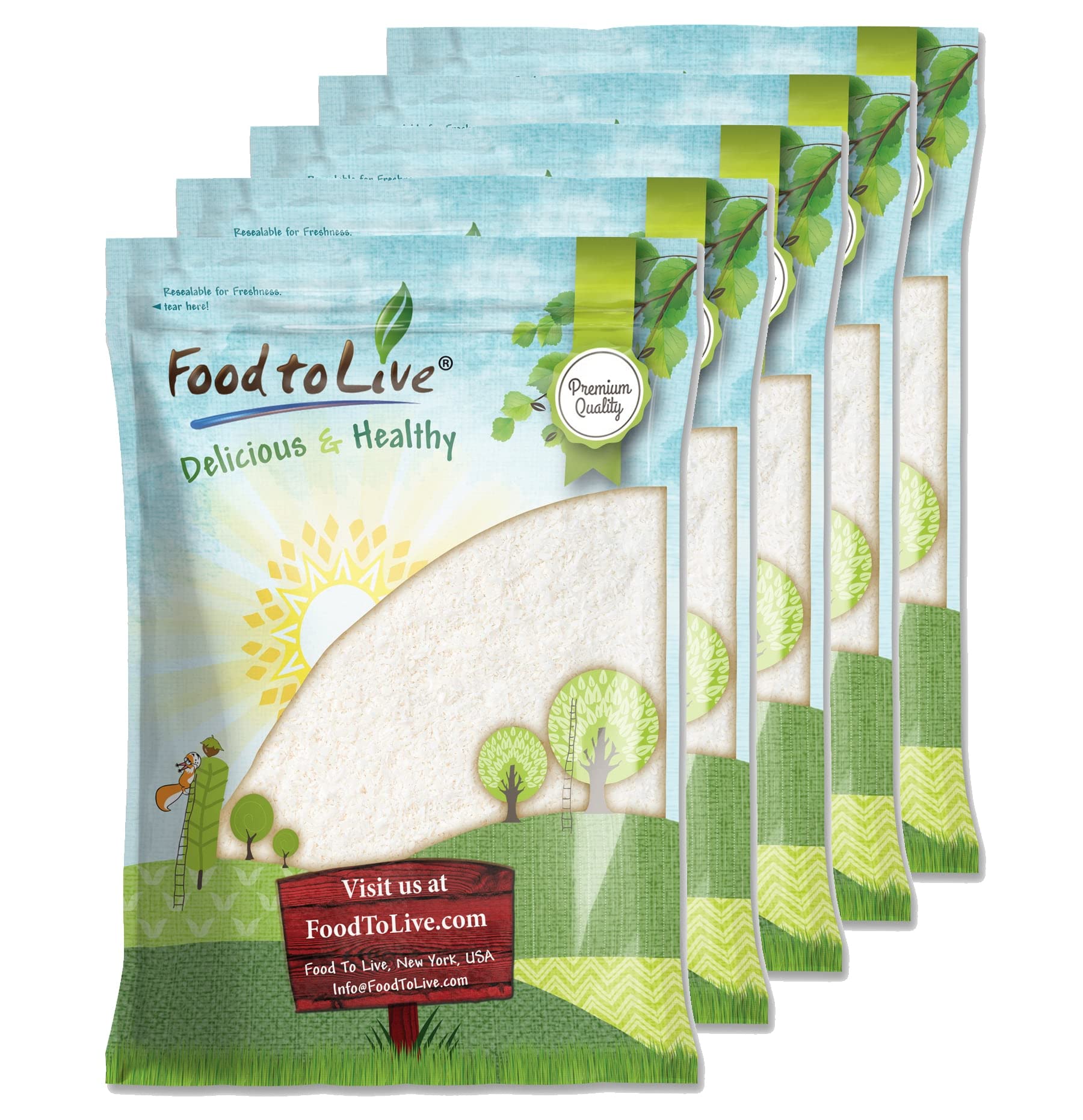 25 Lbs Unsweetened Shredded Coconut Flakes - Desiccated, Kosher, Vegan Bulk Coconut - No Sulfites, High in Fiber - Perfect for Baking, Smoothie Bowls, Granola & Healthy Dessert Toppings