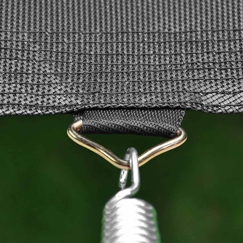 14' Round Trampoline Mat Replacement with 72 V-Rings - Heavy-Duty Jumping Surface for Outdoor Fun & Exercise - Perfect for Backyards, Parks, and Kids' Play Areas