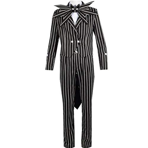 Men's Skull Jack Cosplay Costume - Halloween Uniform for Adults | Perfect for Halloween Parties, Cosplay Events & Themed Gatherings