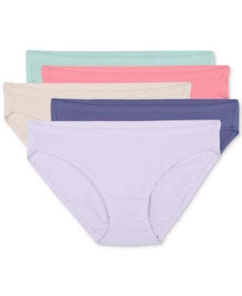 Assorted Breathable Micro-mesh Bikini 5pk