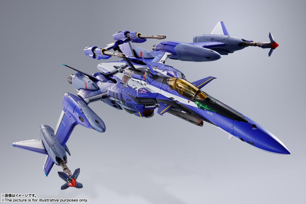 Bandai DX Chogokin Macross Delta YF-29 Durandal Valkyrie Maximilian Jenius Ver. Action Figure Toy - Collectible Robot Model for Anime Fans & Display