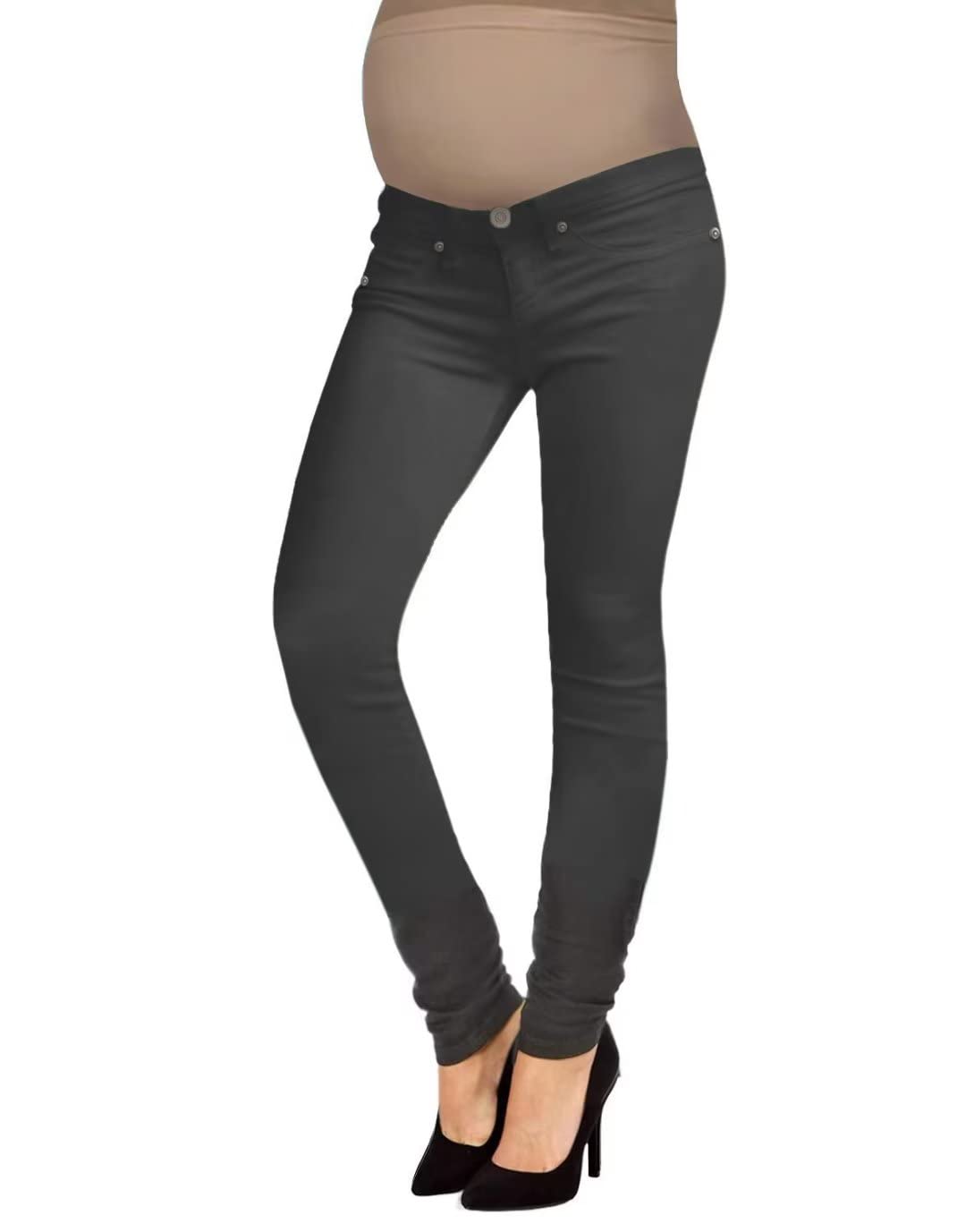 Stylish & Comfortable Women's Super Stretchy Maternity Jeans - Hybrid & Company | Perfect for Pregnancy, Postpartum & Everyday Wear